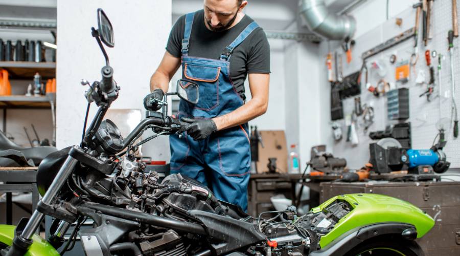 preparing motorcycle roadworthy Qld checklist